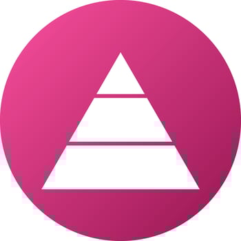 Pyramid Icon Style vector