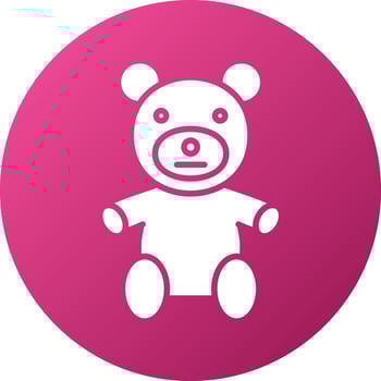 Teddy Icon Style vector