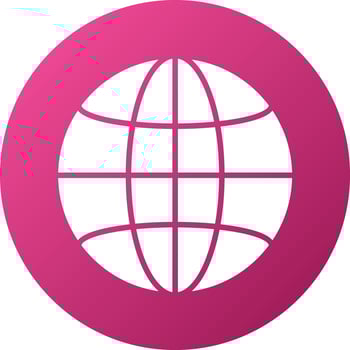 Globe Icon Style vector