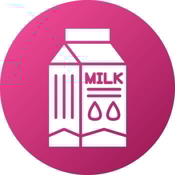 Milk Box Icon Style vector