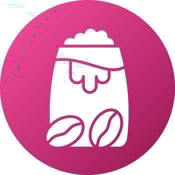 Dalgona Icon Style vector
