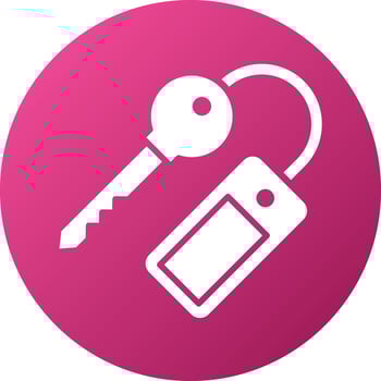 Key Icon Style vector