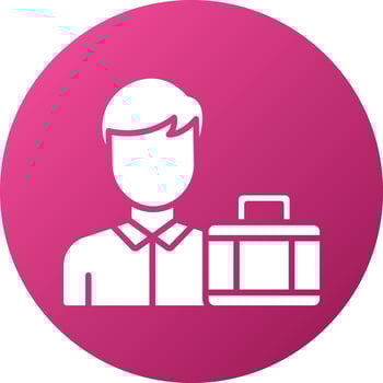 Passenger Icon Style vector