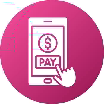 Online Payment Icon Style vector
