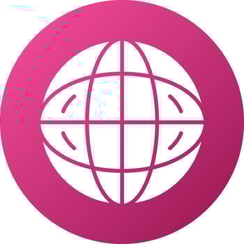 Globe Icon Style vector