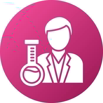 Chemist Icon Style vector