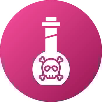 Poison Icon Style vector