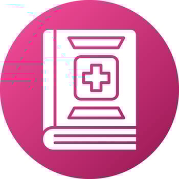 Medical Book Icon Style vector