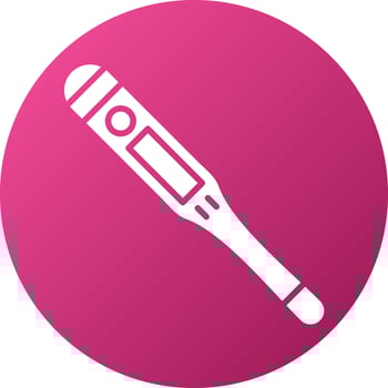 Thermometer Icon Style vector