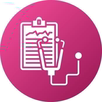 Diagnosis Icon Style vector