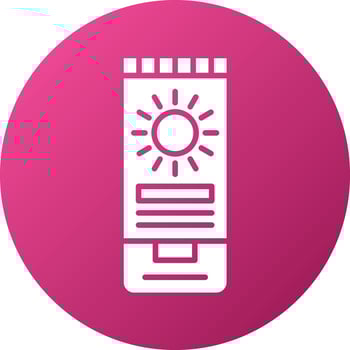 Sunscreen Icon Style vector