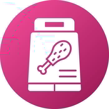 Food Pack Icon Style vector