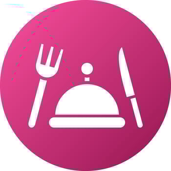 Restaurant Icon Style vector