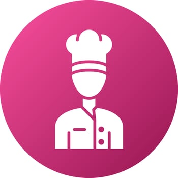 Chef Icon Style vector