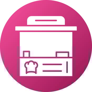 Food Stand Icon Style vector