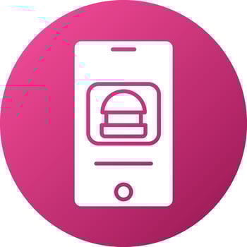 Food Application Icon Style vector