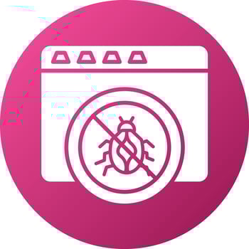 Debug Icon Style vector