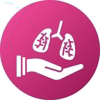 Organ Donation Icon Style vector