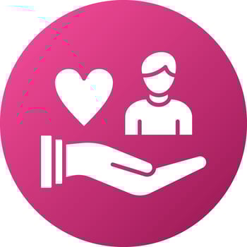 Help Children Icon Style vector