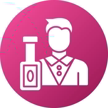 artender Icon Style vector