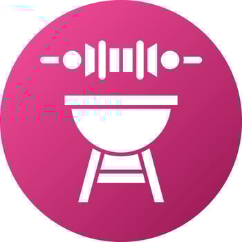 arbecue Icon Style vector
