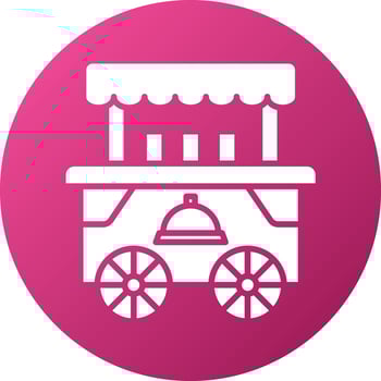 ood Cart Icon Style vector