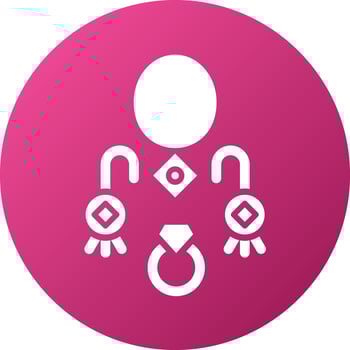 Jewelry Icon Style vector