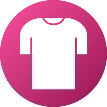 T Shirt Icon Style vector