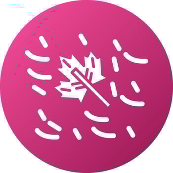 eaves Falling Icon Style vector