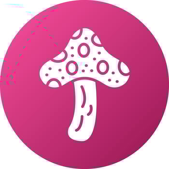ushroom Icon Style vector