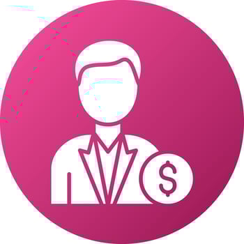 ccredited Investor Icon Style vector