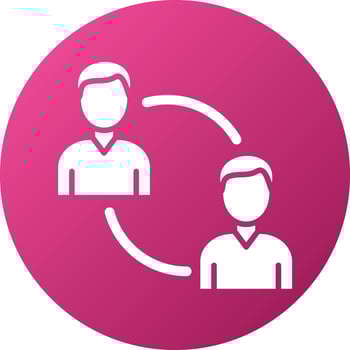 ollaboration Icon Style vector