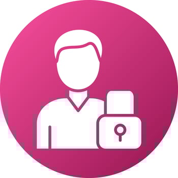 rivate Offering Icon Style vector