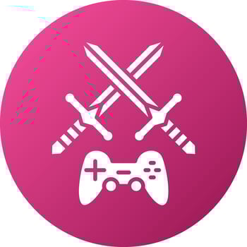 dventure Game Icon Style vector