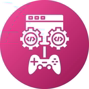 ame Engine Icon Style vector