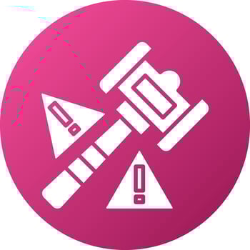 Mock Auction Icon Style vector