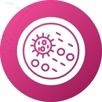Microorganism Icon Style vector
