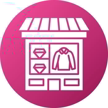 Retail Merchandising Icon Style vector