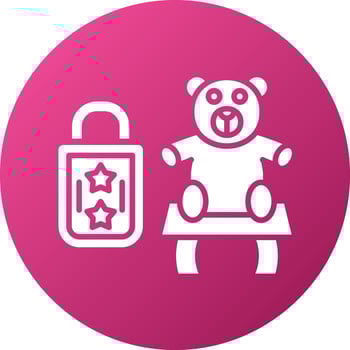 Toy Merchandising Icon Style vector