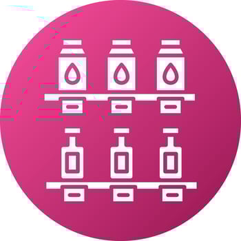 Grocery Merchandising Icon Style vector