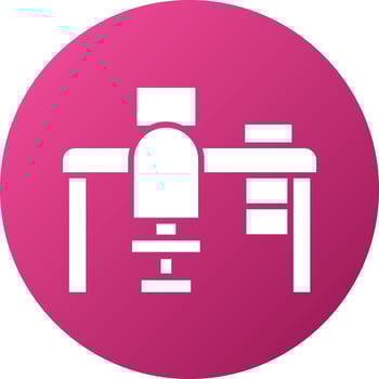 Workplace Icon Style vector