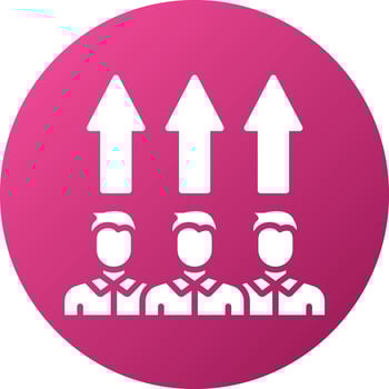 Human Resources Icon Style vector