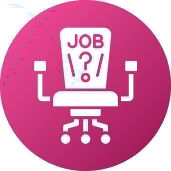 Job Vacancy Icon Style vector