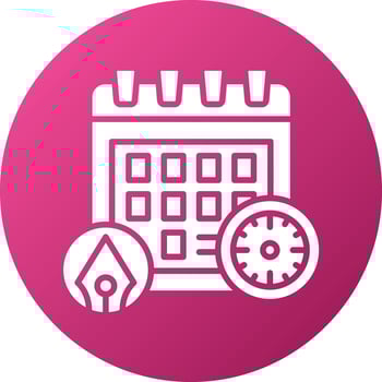 Deadline Icon Style vector