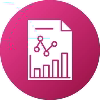 Competitive Analysis Icon Style vector