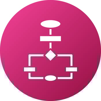 Flowchart Icon Style vector