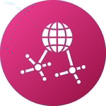 Network Icon Style vector