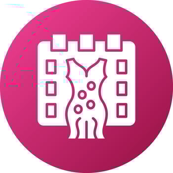 Fashion Week Icon Style vector