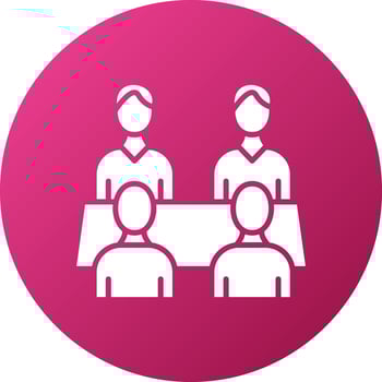 Board Of Directors Icon Style vector