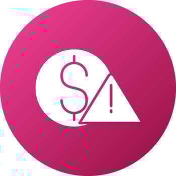 Risk Icon Style vector